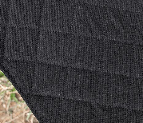 肌触りがよく火の粉にも強いコットン生地を採用