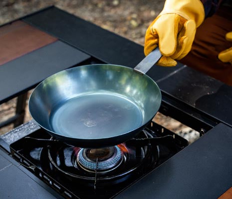 焚き火は勿論、お家のガスコンロやIH、ハロゲンヒーターなどにも対応