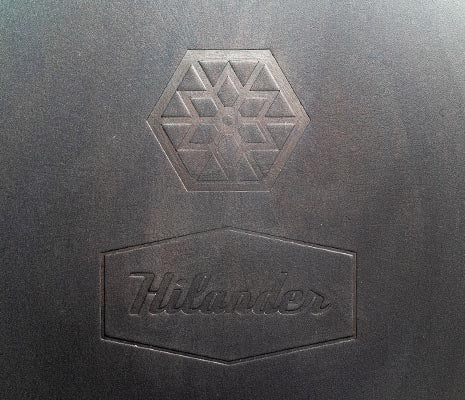 六花のプレス刻印入り