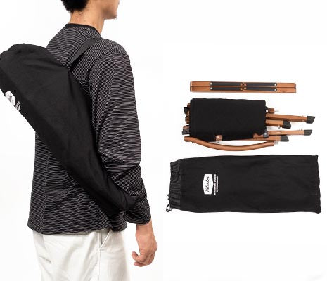 本体の分解が可能なので、収納サイズもコンパクト。積載スペースを縮小