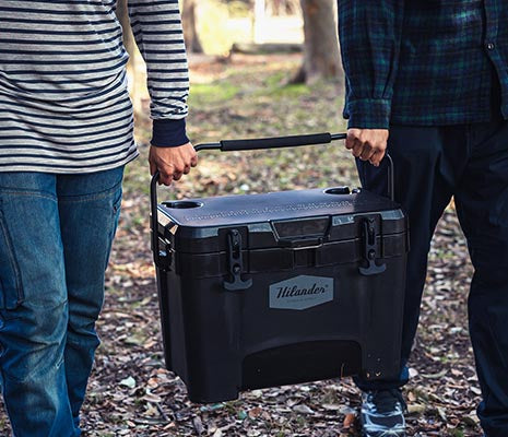 二人で持ち運びやすい持ち手