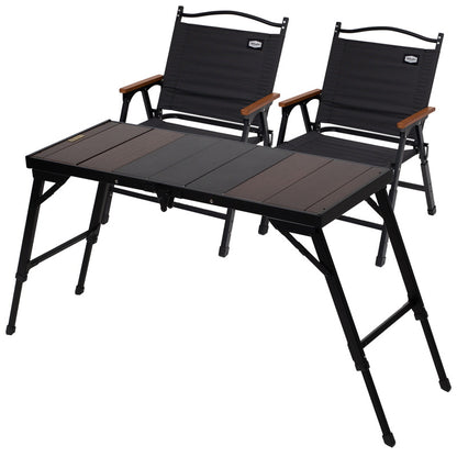 【お得なセット】ＬＩＴ　ＴＡＢＬＥ（リットテーブル）】＋ＬＩＴ　ＣＨＡＩＲ（リットチェア）×２【1〜2日で発送】