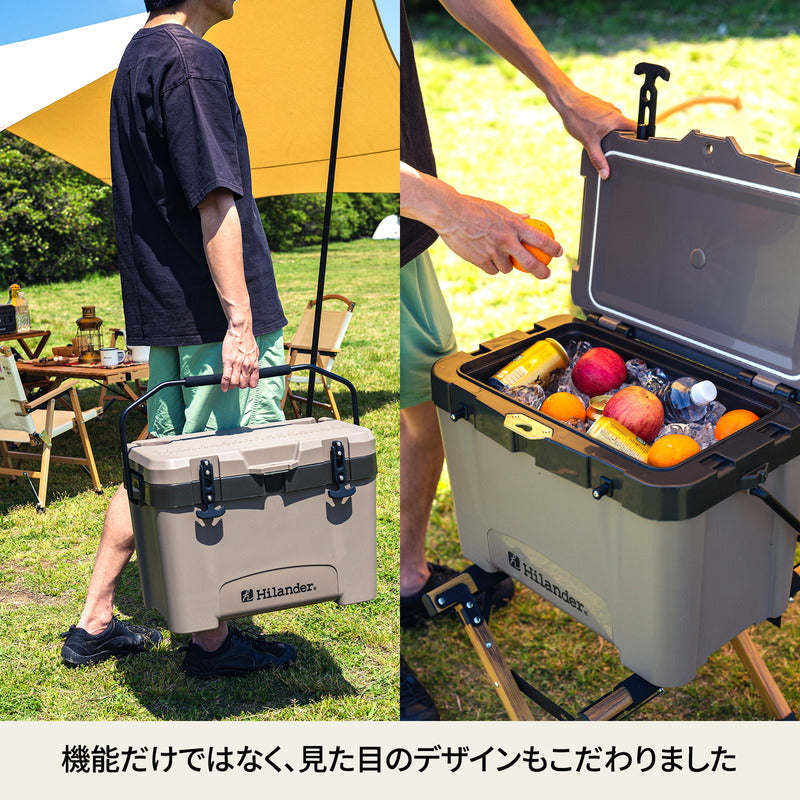 ハイランドクーラーボックス　２５Ｌ　【１年保証】【発送予定1～2日】