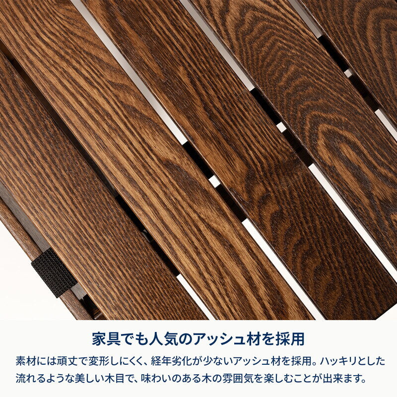 【お得なセット】ウッドロールトップテーブル　ソリッドフィール　１３０×７０＋ランチョンマット４枚【発送予定1～2日】