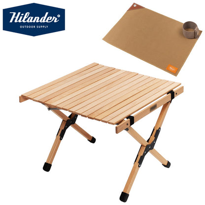 【お得なセット】ウッドロールトップテーブルＥＸ　６０＋ランチョンマット【発送予定1～2日】