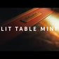 LIT TABLE MINI ブラック