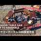 ヘキサゴンテーブルＬＩＧＨＴ　アウトドアテーブル　焚き火テーブル　【１年保証】【発送予定1～2日】