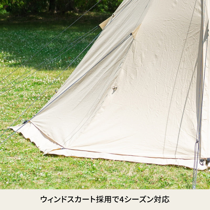 Ａ型フレーム　ネヴィス　４００　二股ポール　テント　ティピー型【１年保証】【発送予定1～2日】