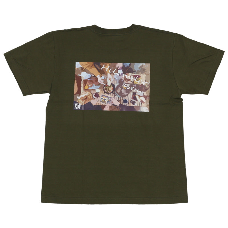 グラフィックバックプリント半袖Ｔシャツ【発送予定1～2日】
