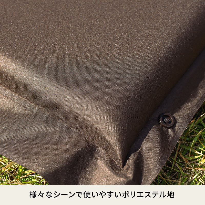 インフレーターマット（枕付きタイプ）　４．０ｃｍ　【１年保証】【発送予定1～2日】