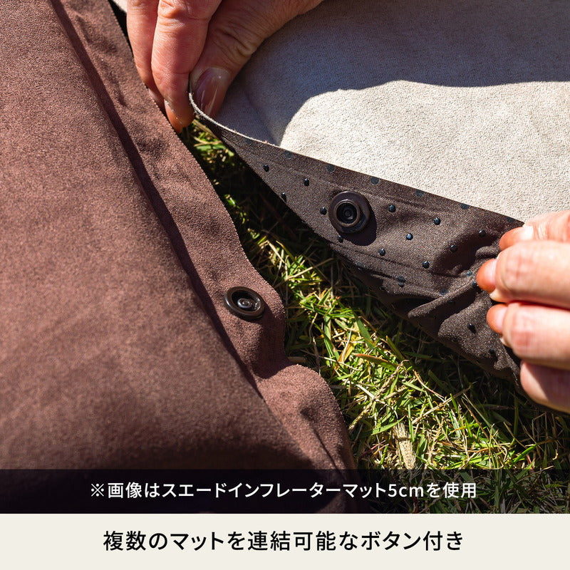 インフレーターマット（枕付きタイプ）　４．０ｃｍ　【１年保証】【発送予定1～2日】