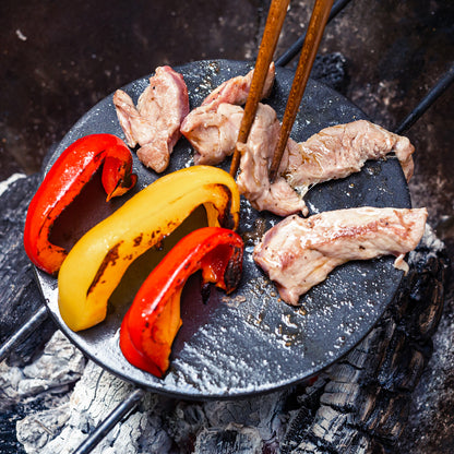ファイヤープレート２（極厚６ｍｍ）焚き火　鉄板　ＢＢＱ【１年保証】【発送予定1～2日】